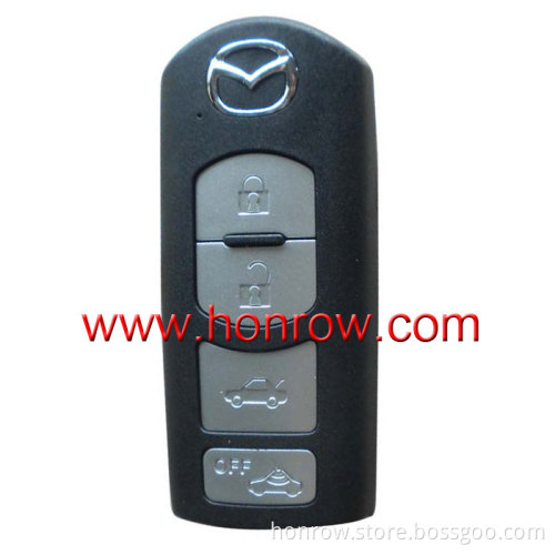 Hot sale products--Mazda 4 button remote key blank